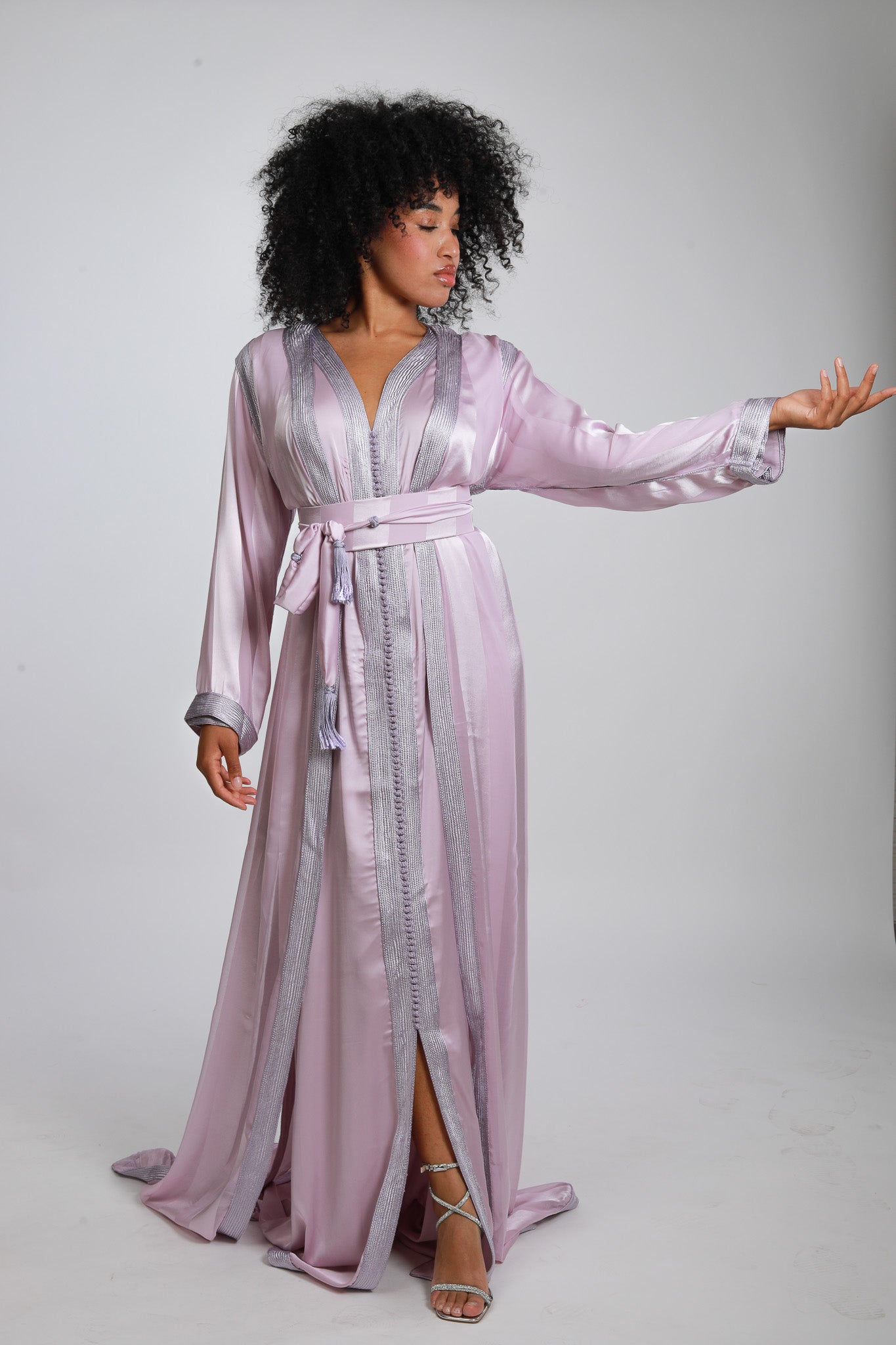 Caftan Marocain Mauve