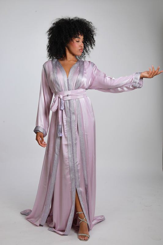 Mauve Moroccan Caftan