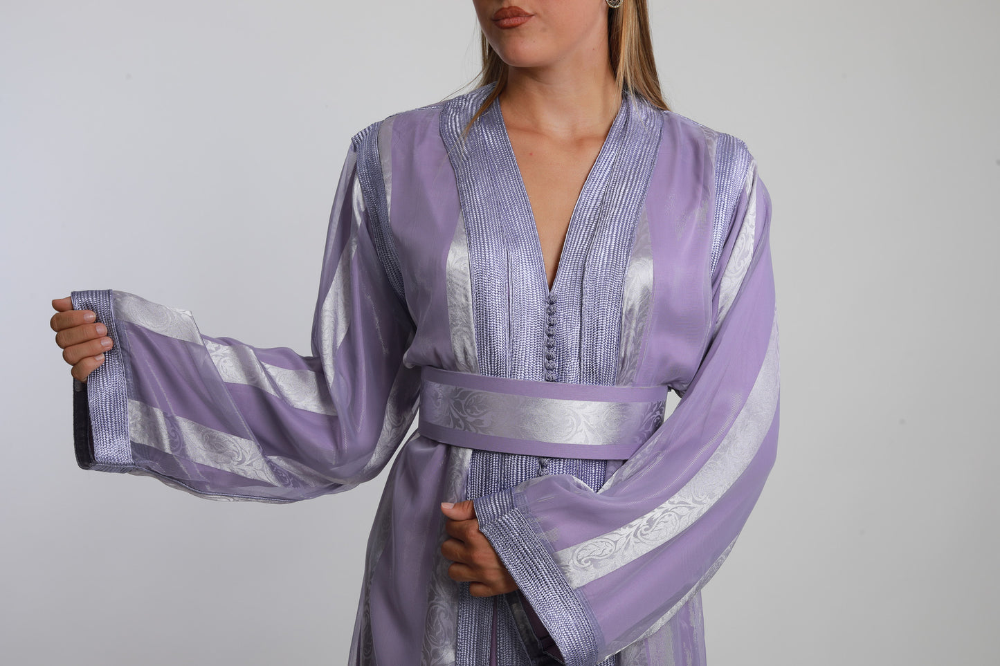 Caftan Marocain Violet