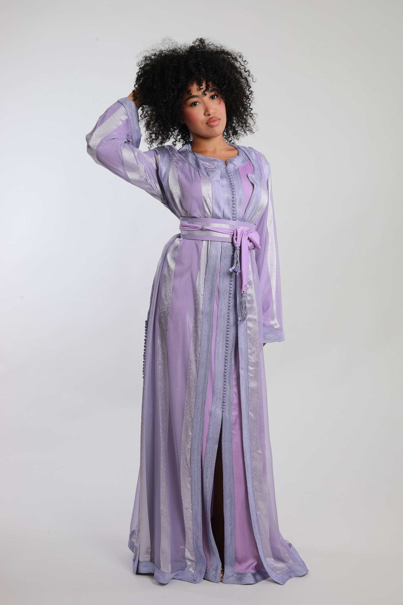 Caftan Marocain Violet