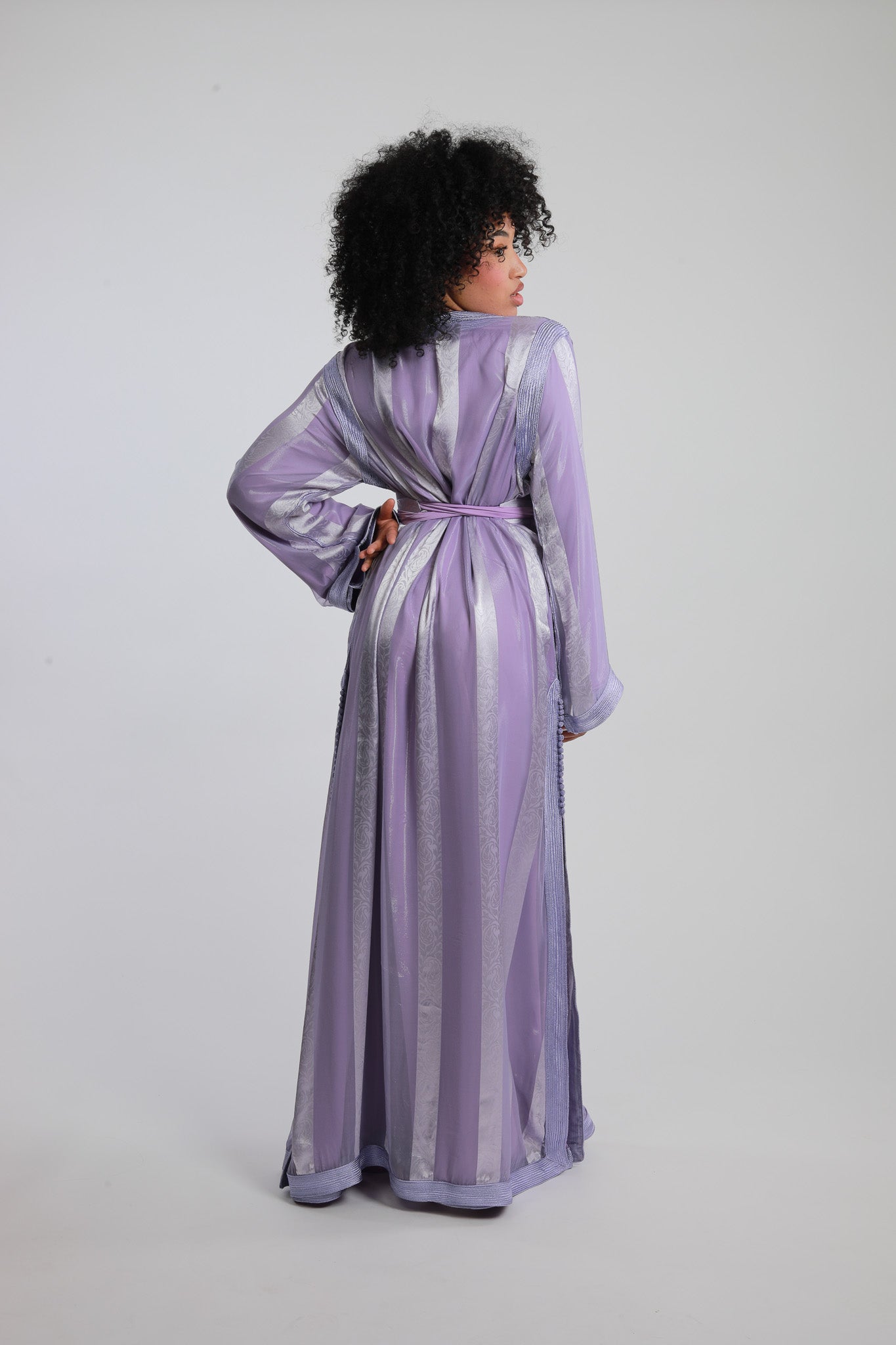 Caftan Marocain Violet