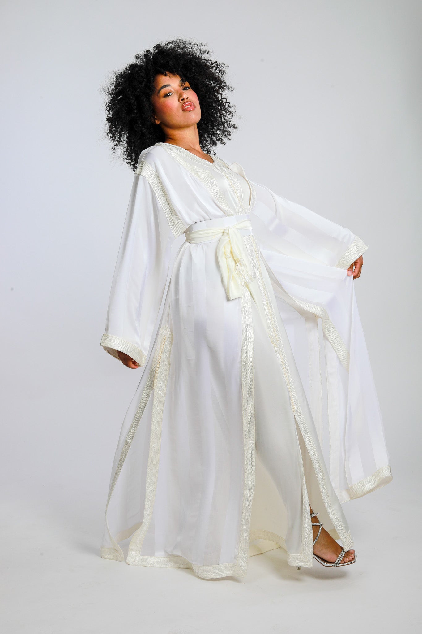 Caftan Marocain Blanc